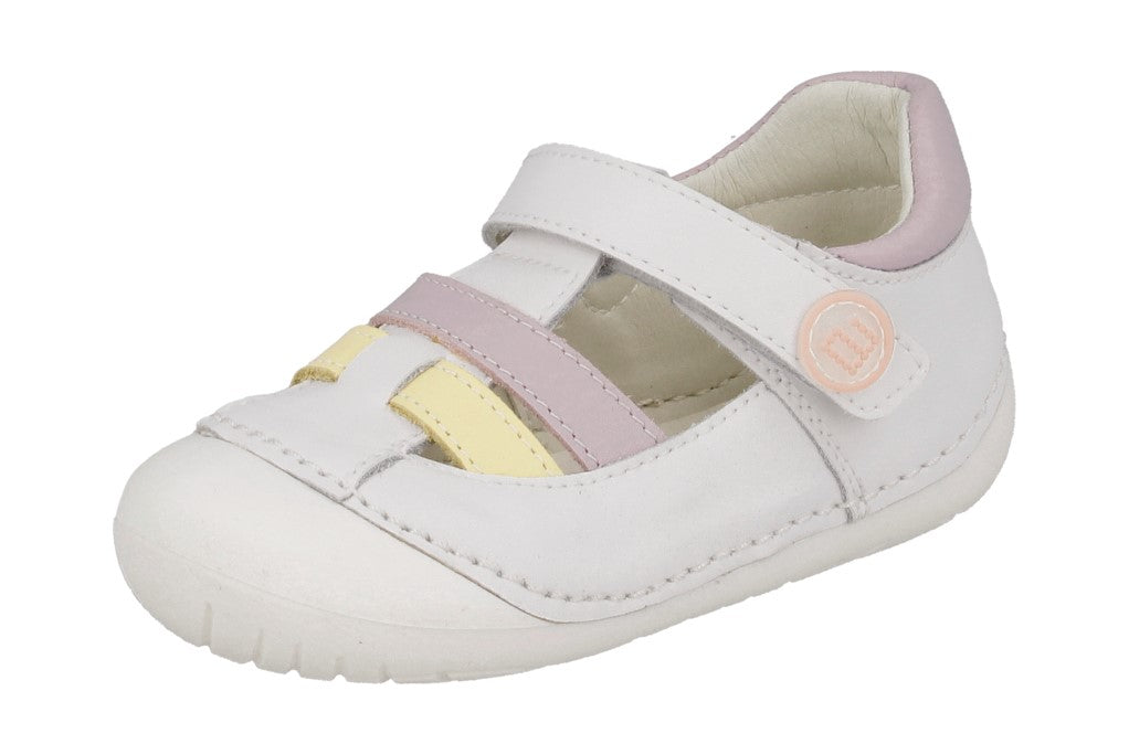 SANDALIA RESPETUOSA GATEAFLEX ZEUS BLANCO MALVA - ANDANINES - Ohana Barefoot