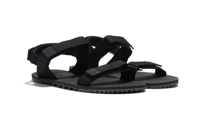 Sandalia respetuosa D-Trail Black / Asphalt - Ohana Barefoot