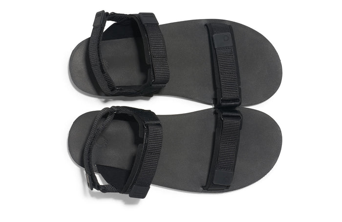 Sandalia respetuosa D-Trail Black / Asphalt - Ohana Barefoot