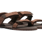 Sandalia respetuosa D-Trail Cocoa Brown / Java Brown - Ohana Barefoot