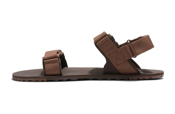 Sandalia respetuosa D-Trail Cocoa Brown / Java Brown - Ohana Barefoot