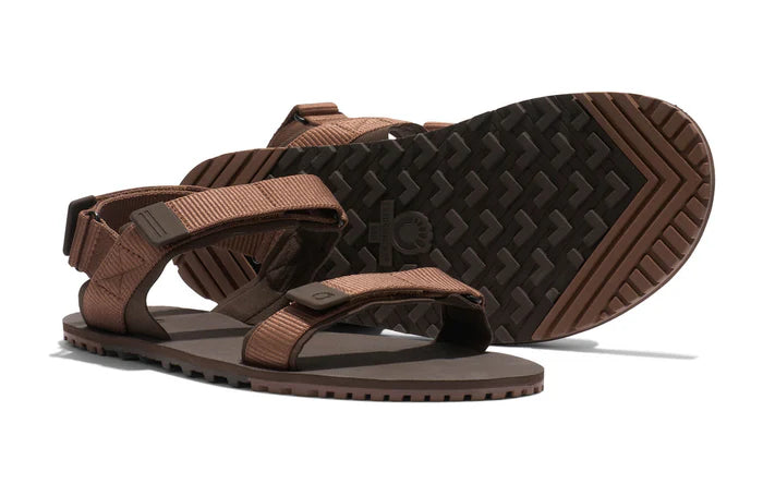 Sandalia respetuosa D-Trail Cocoa Brown / Java Brown - Ohana Barefoot