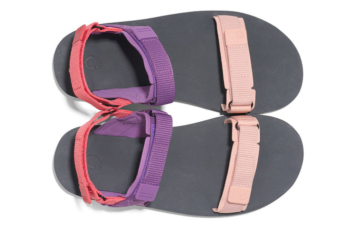 Sandalia respetuosa D-Trail Dewberry Multi - Ohana Barefoot