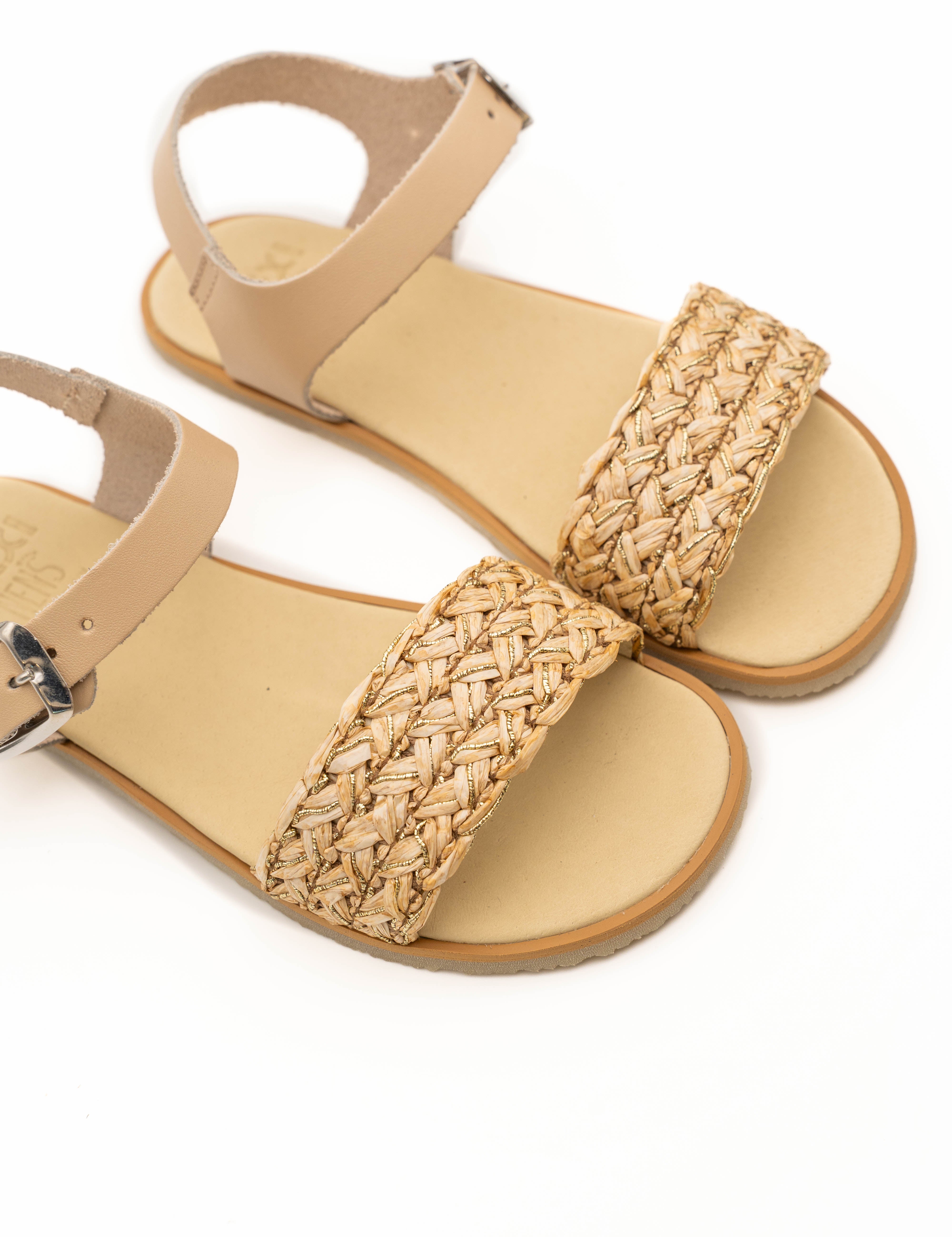 Sandalia barefoot 5741 Zantino/Box Camel/Butter - Ohana Barefoot