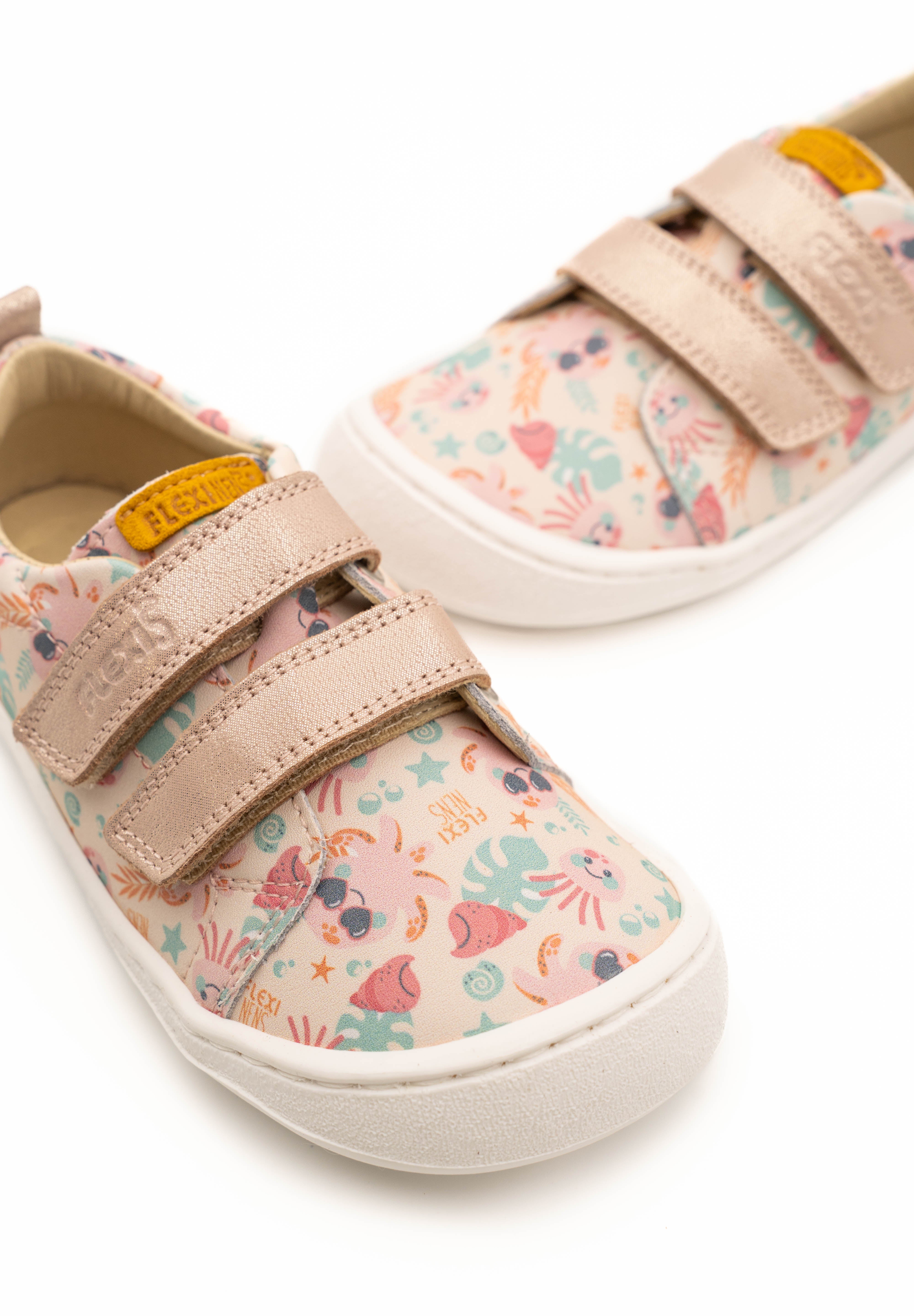 Deportiva respetuosa 9001-R Octoflexi Beige/Nude - Ohana Barefoot