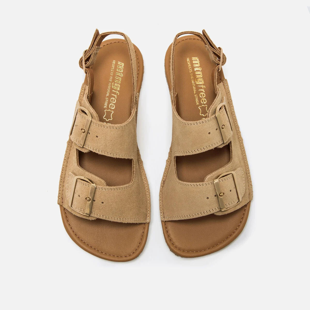 Sandalia barefoot Free Lara Camel - Ohana Barefoot