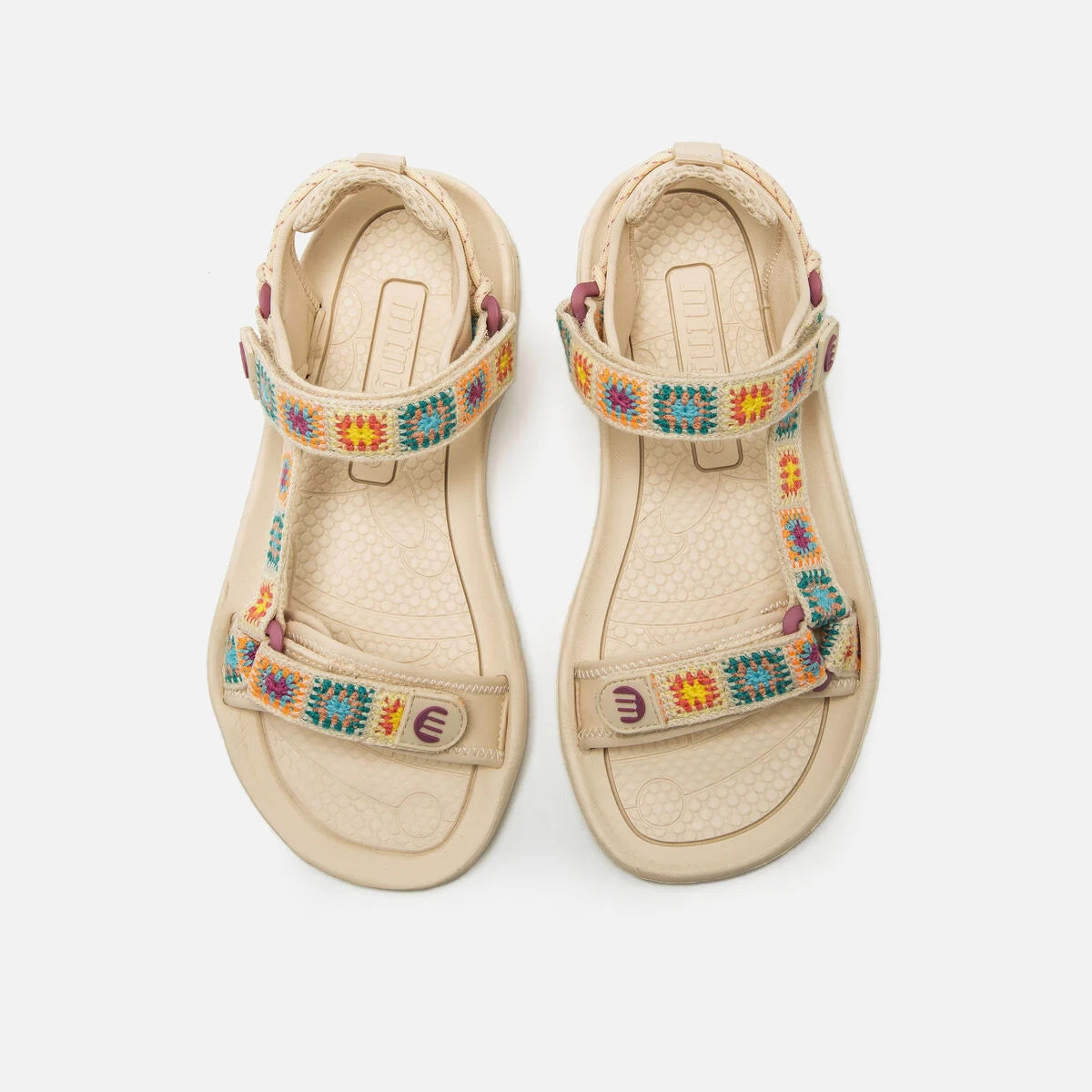 Sandalia barefoot Free Solana beige Crochet - Ohana Barefoot