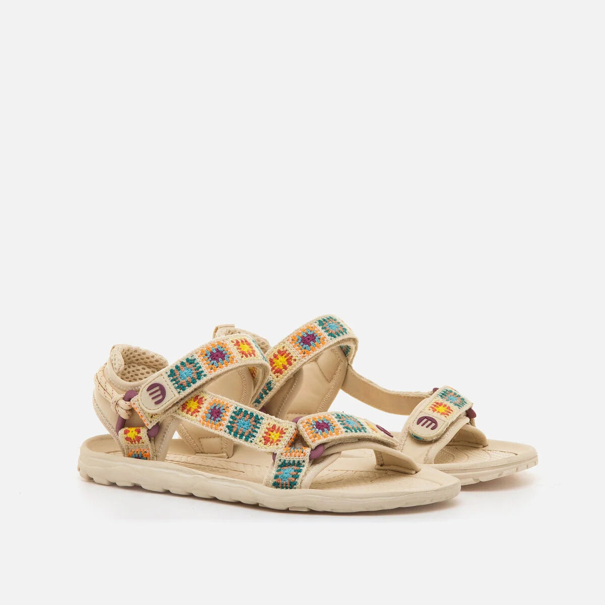 Sandalia barefoot Free Solana beige Crochet - Ohana Barefoot