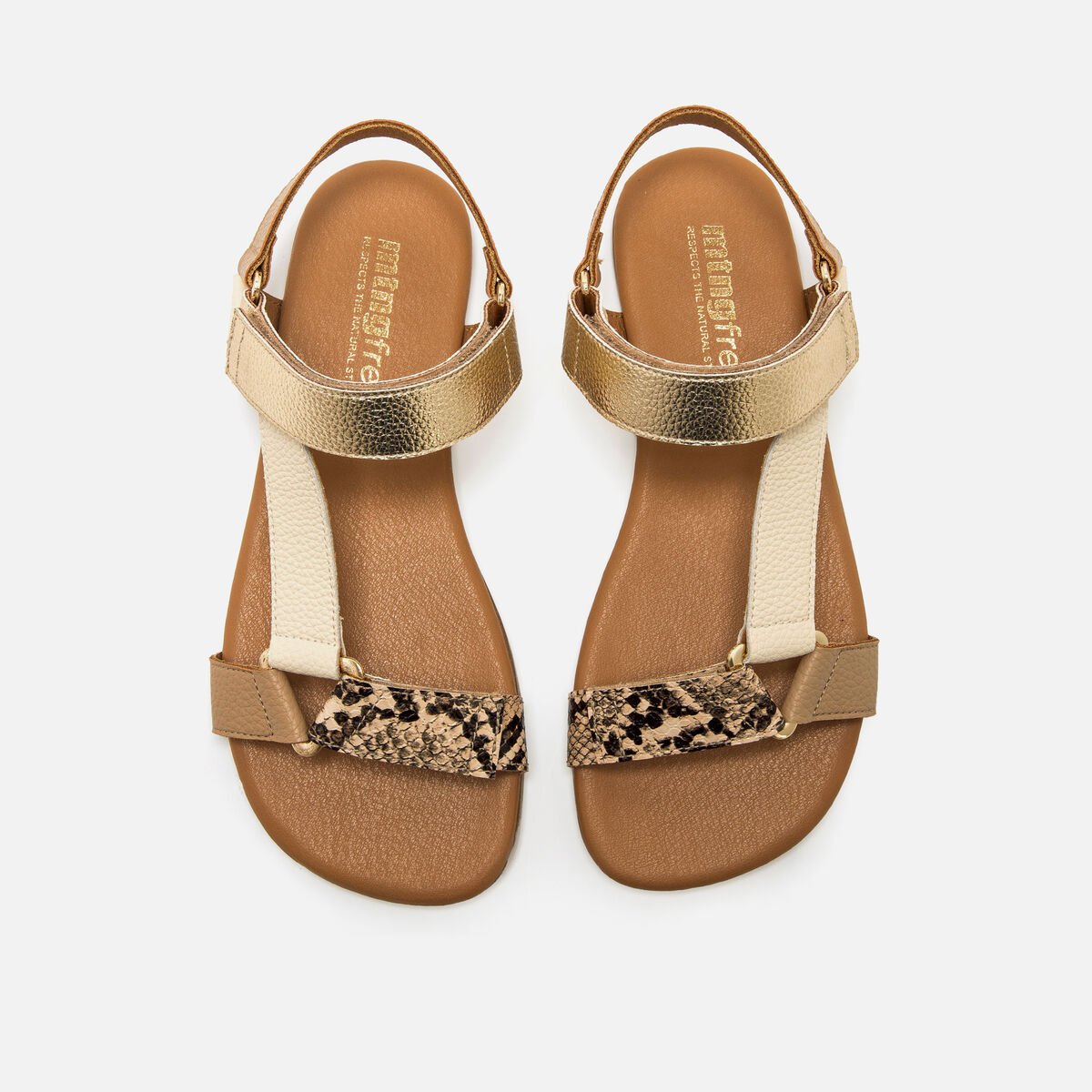 Sandalia barefoot Free Cleo Oro - Ohana Barefoot