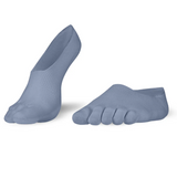 Calcetines de dedos " invisible" en color azul