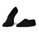 Calcetines de dedos "invisible" en color negro