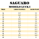 DEPORTIVAS ADULTO LUCK I GRIS - SAGUARO