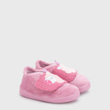 Zapatillas de casa infantil modelo Unicornio Rosa