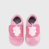 Zapatillas de casa infantil modelo Unicornio Rosa