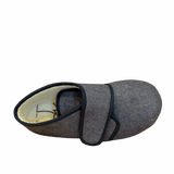 Zapatilla de casa respetuosa Peony Marino