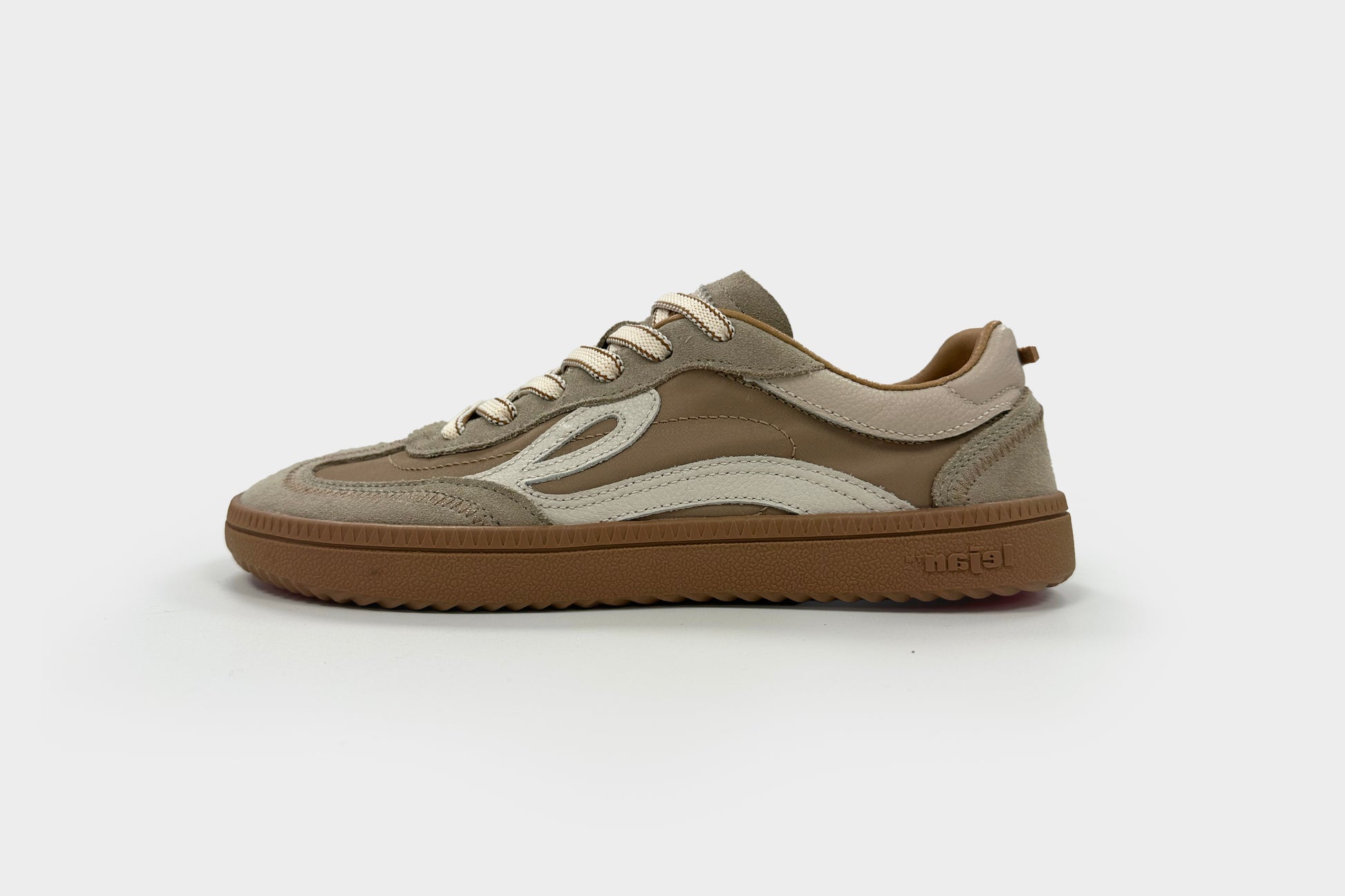 Zapatilla barefoot Lejan One Wide Dark Beige - Ohana Barefoot