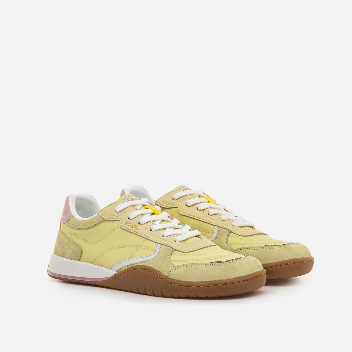 Zapatilla barefoot de piel Free Orbit Amarillo - Ohana Barefoot