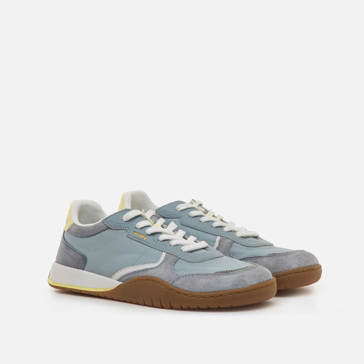 Zapatilla barefoot de piel Free Orbit Azul claro - Ohana Barefoot