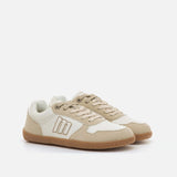 Zapatilla barefoot modelo Aria Brida Arena / Murri hueso