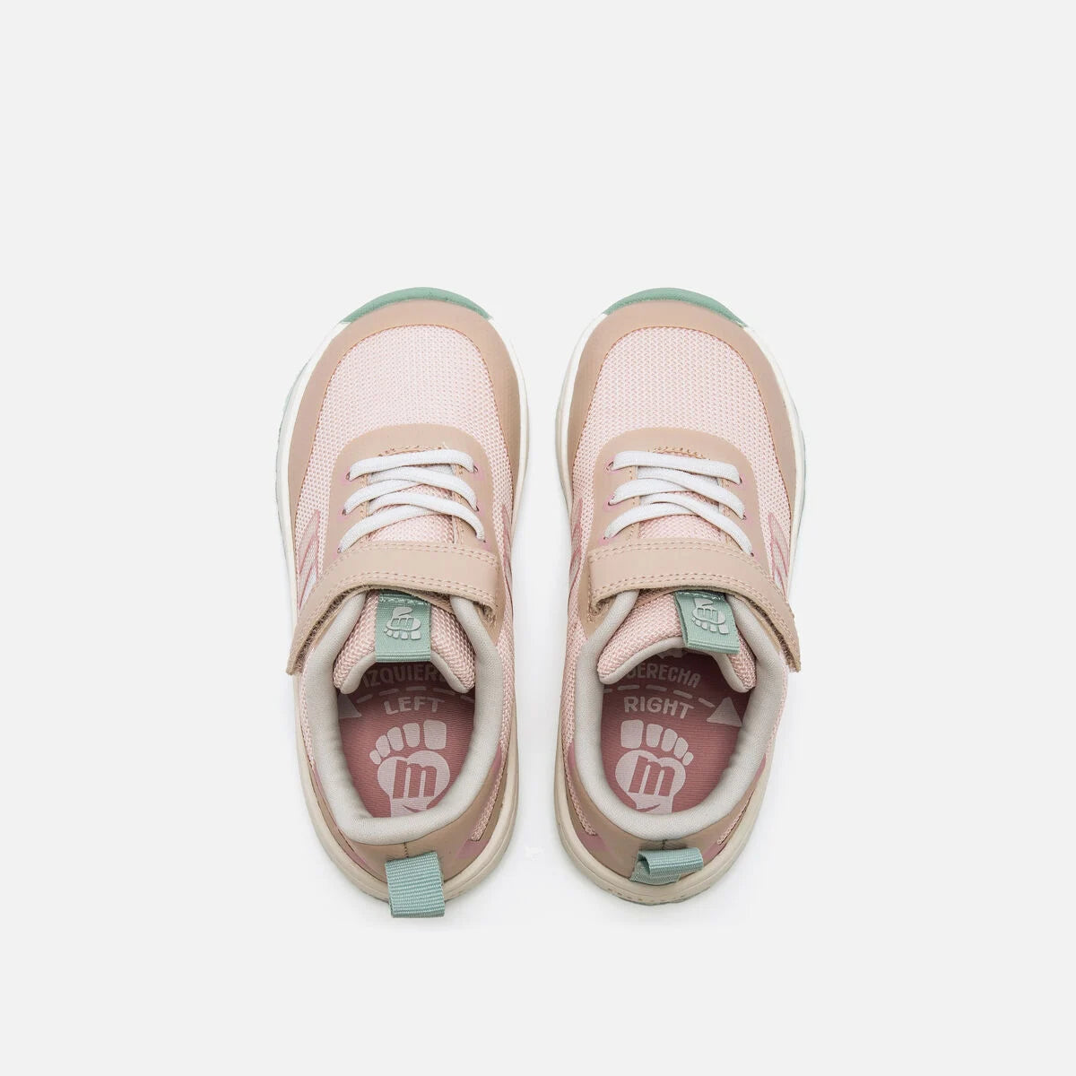 Deportiva respetuosa TPU Nude/Rosa - Ohana Barefoot