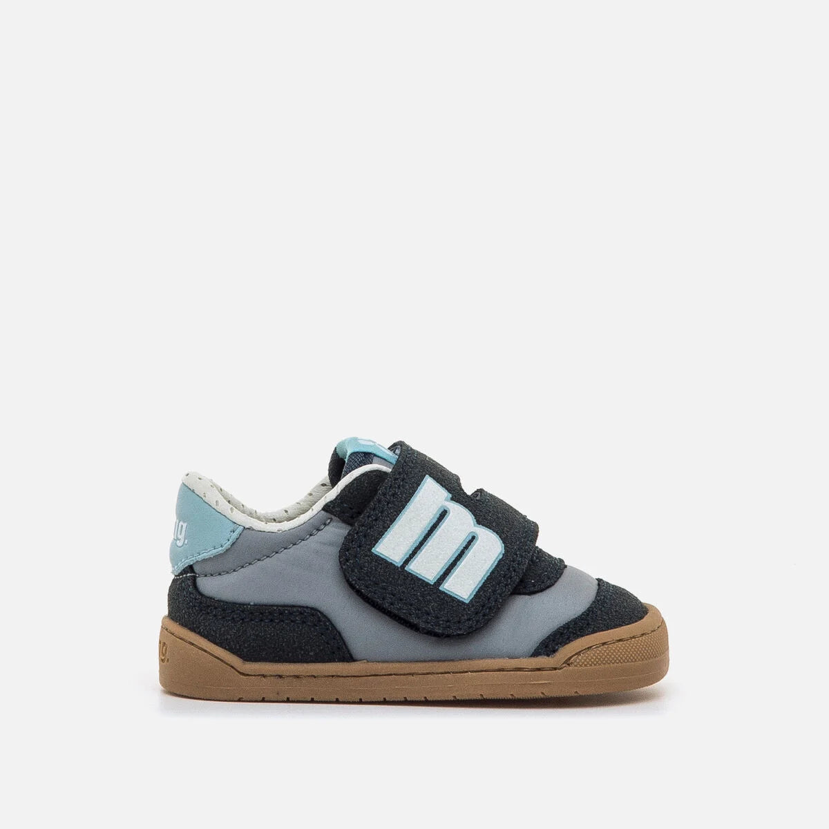Deportiva respetuosa primeros pasos Free Baby azul - Ohana Barefoot