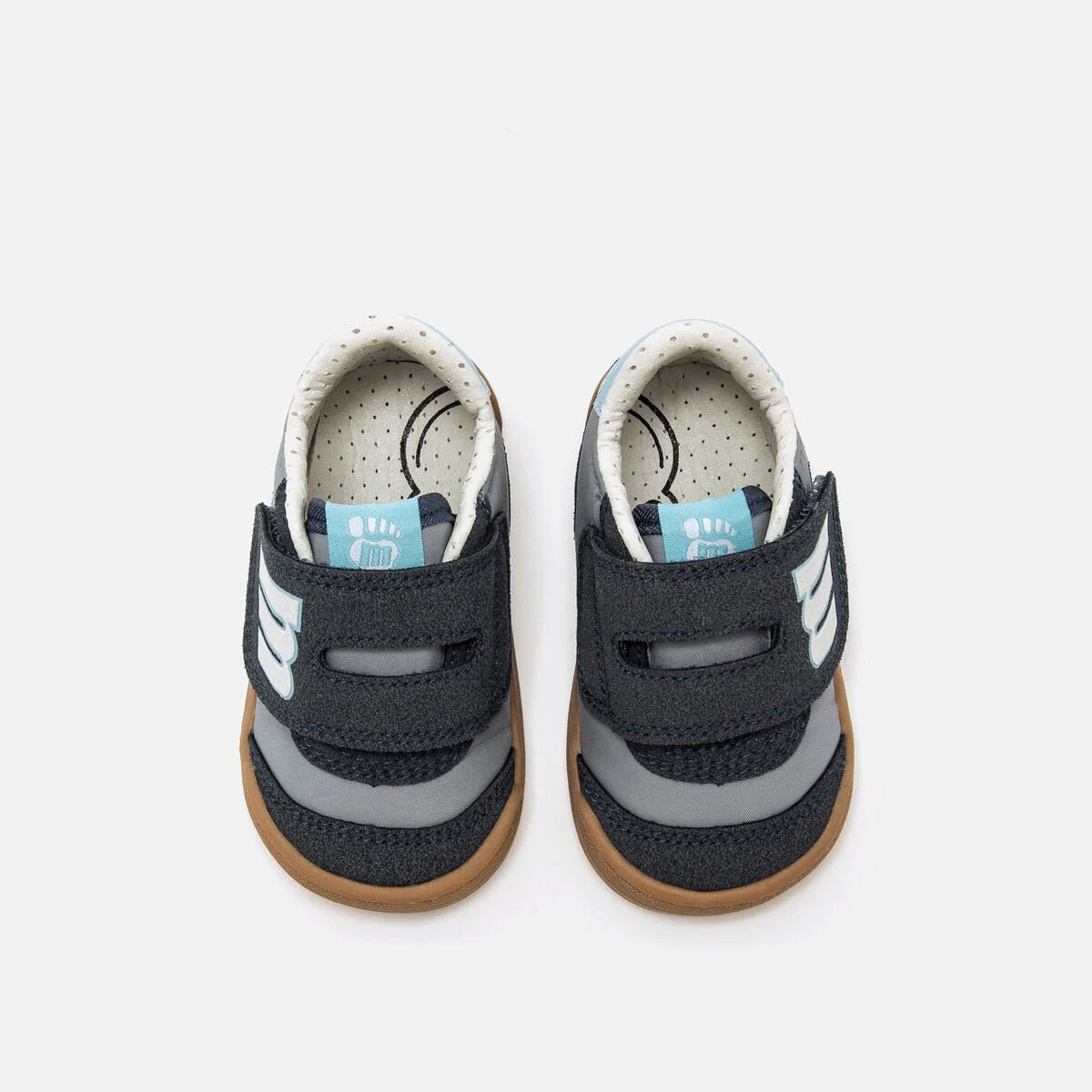 Deportiva respetuosa primeros pasos Free Baby azul - Ohana Barefoot