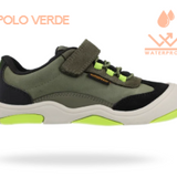Deportiva respetuosa Waterproof Apolo Verde - Ohana Barefoot