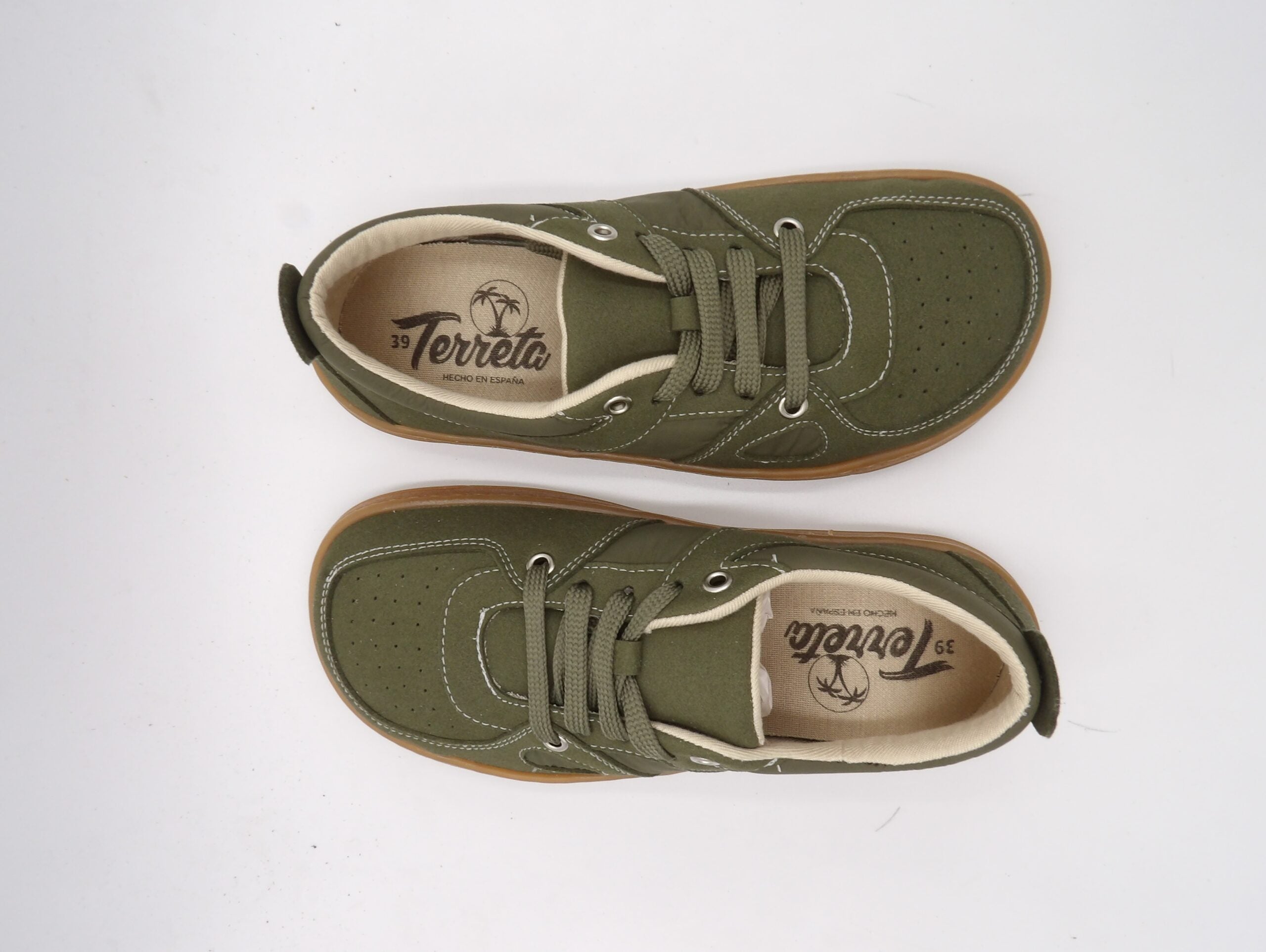 Sneakers barefoot Augusta Verde serraje y nylon - Ohana Barefoot