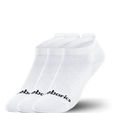 Pack de 3 pares calcetines barefoot cortos ( Low cut) en Blanco - Ohana Barefoot