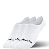 Pack de 3 pares de calcetines invisibles ( No-Show) color blanco - Ohana Barefoot