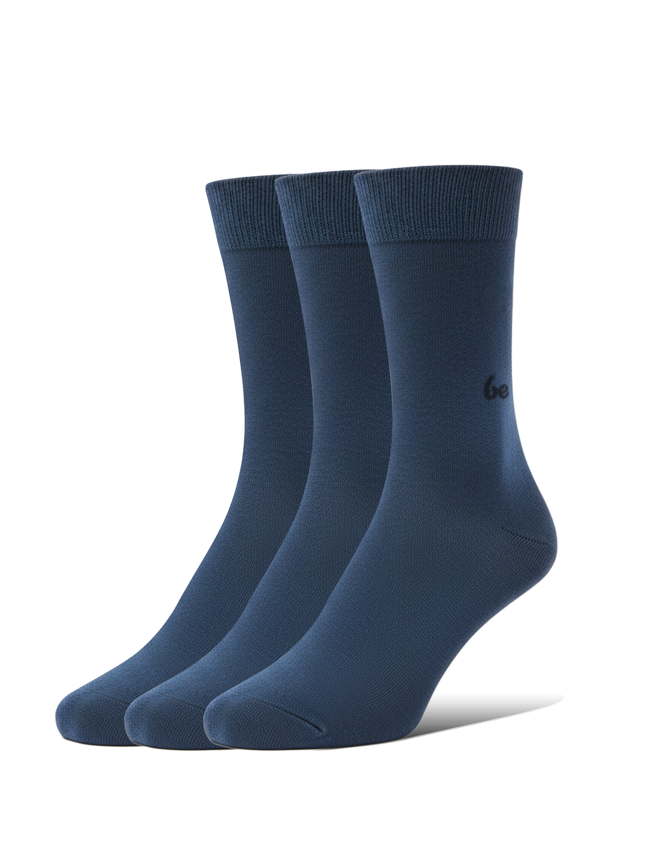 Pack de 3 calcetines anatomicos Be Lenka Crew blue - Ohana Barefoot