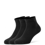 Pack de 3 pares decalcetines anatomicos Luw Cut Black