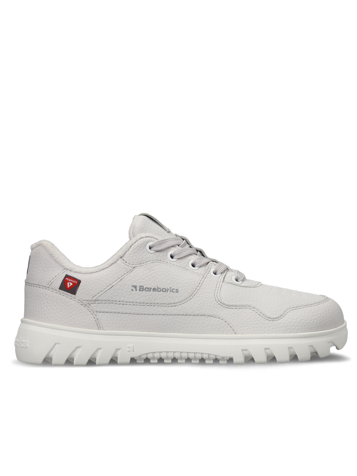 Barefoot sneakers Zing Frost Light Grey & White - Ohana Barefoot