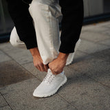 Barefoot sneakers Zing Frost Light Grey & White - Ohana Barefoot