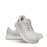 Barefoot sneakers Zing Frost Light Grey & White - Ohana Barefoot