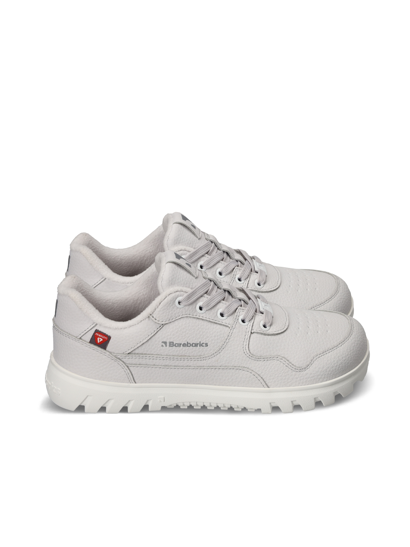 Barefoot sneakers Zing Frost Light Grey & White - Ohana Barefoot