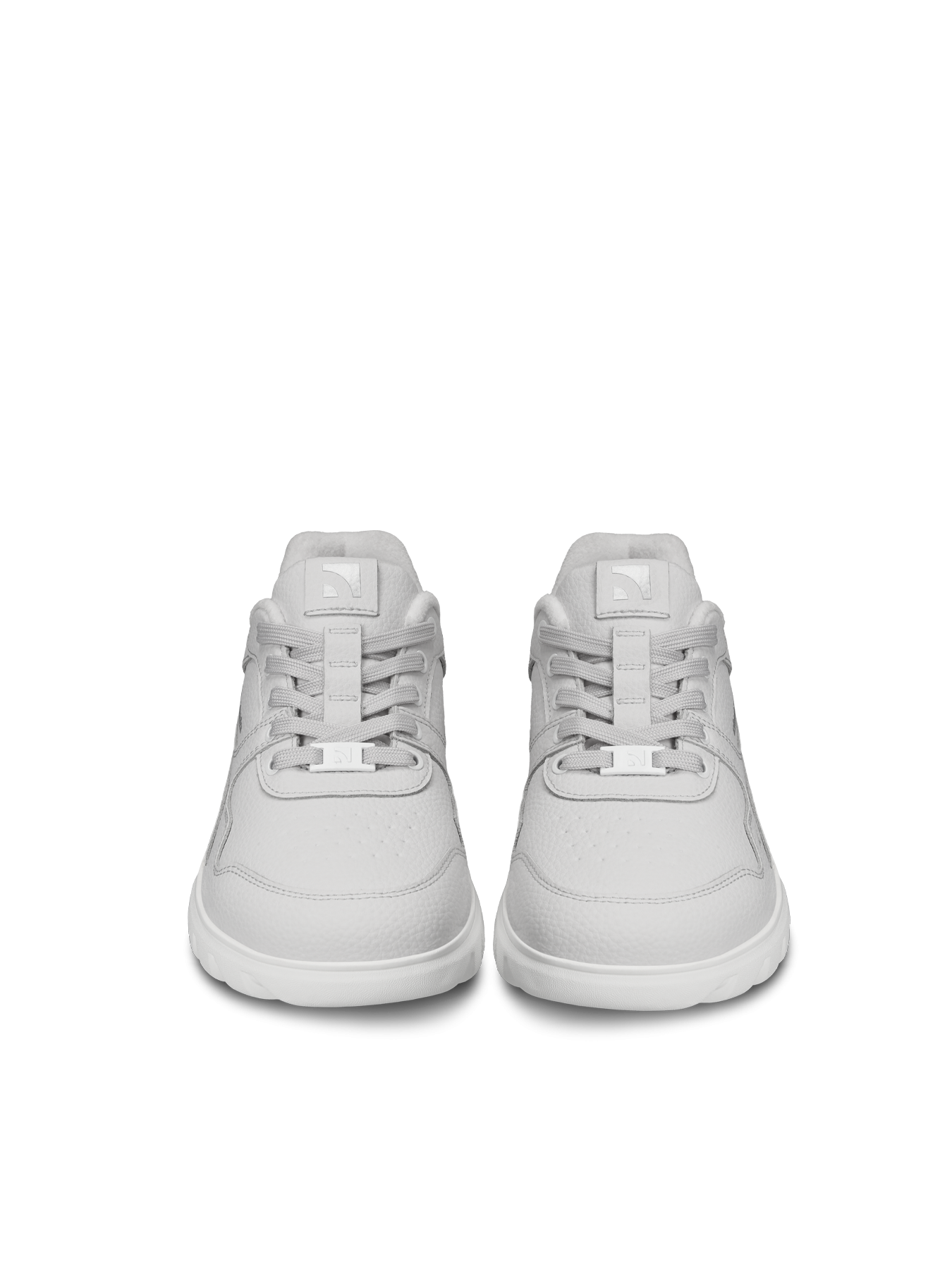 Barefoot sneakers Zing Frost Light Grey & White - Ohana Barefoot