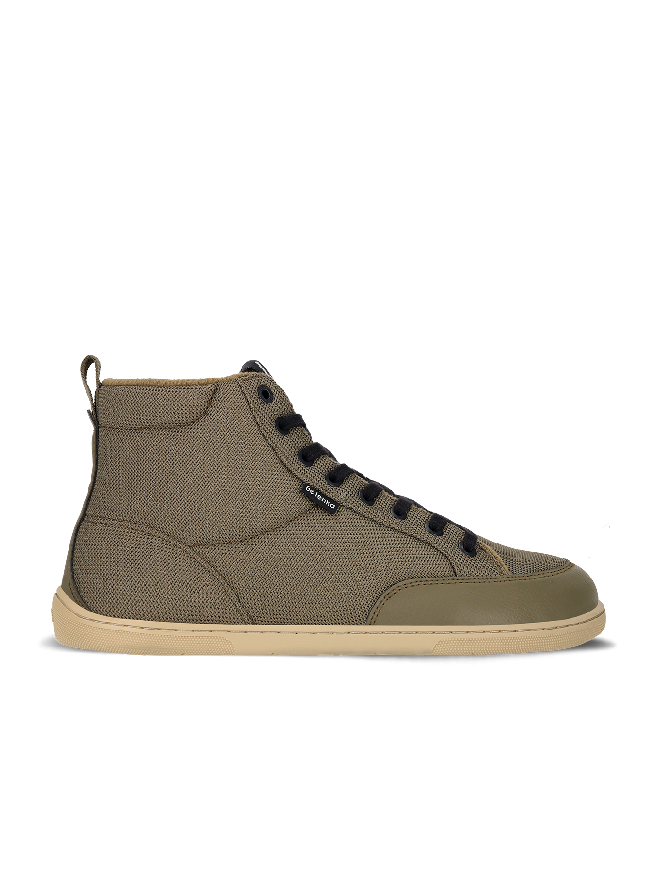 Bota barefoot Rebound Thermo Army Green - Ohana Barefoot