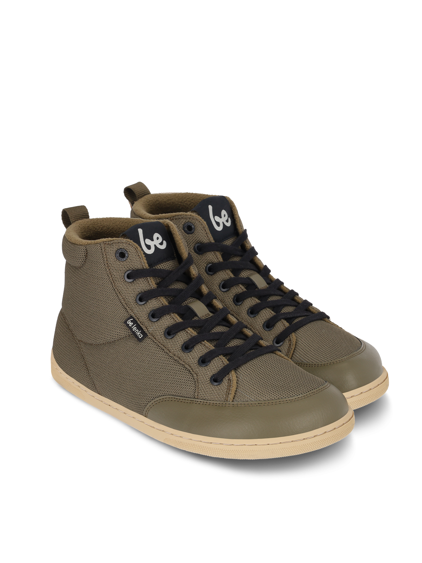 Bota barefoot Rebound Thermo Army Green - Ohana Barefoot
