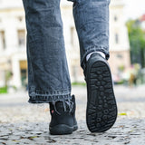 Bota barefoot impermeable ArcticEdge All Black - Ohana Barefoot