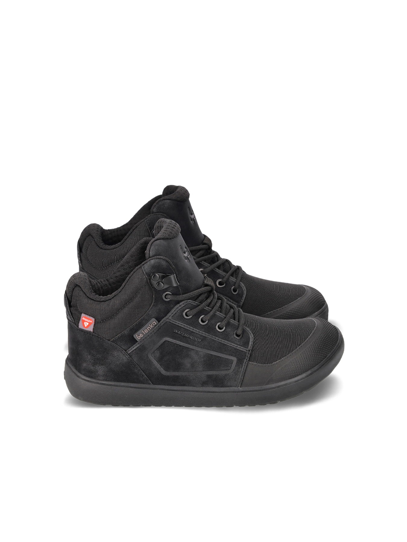 Bota barefoot impermeable ArcticEdge All Black - Ohana Barefoot