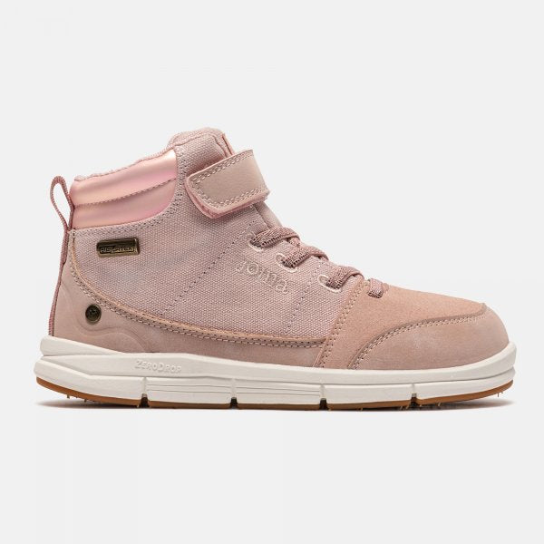 Bota respetuosa Atlas junior barefoot 2629 con membrana Aislatex Rosa - Ohana Barefoot