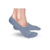 Calcetines de dedos " invisible" en color azul