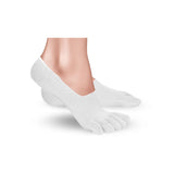 Calcetines de dedos " invisibles" en color blanco