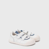 Deportiva respetuosa infantil Berlin White Jeans en horma Wide