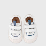 Deportiva respetuosa infantil Berlin White Jeans en horma Wide