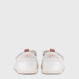 Deportiva respetuosa infantil Berlin White Rosa en horma Wide