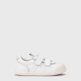 Deportiva respetuosa infantil Berlin White Blanco en horma Wide