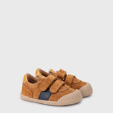 Deportiva respetuosa infantil Berlin Mostaza en horma Wide