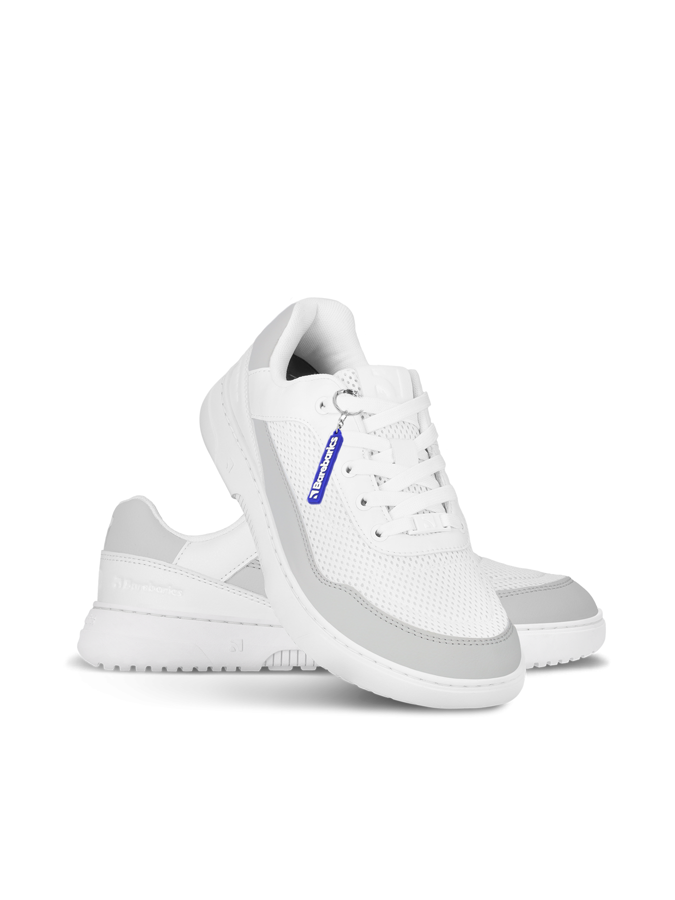 Zapatilla respetuosa Vaporo White & Light Grey - Ohana Barefoot